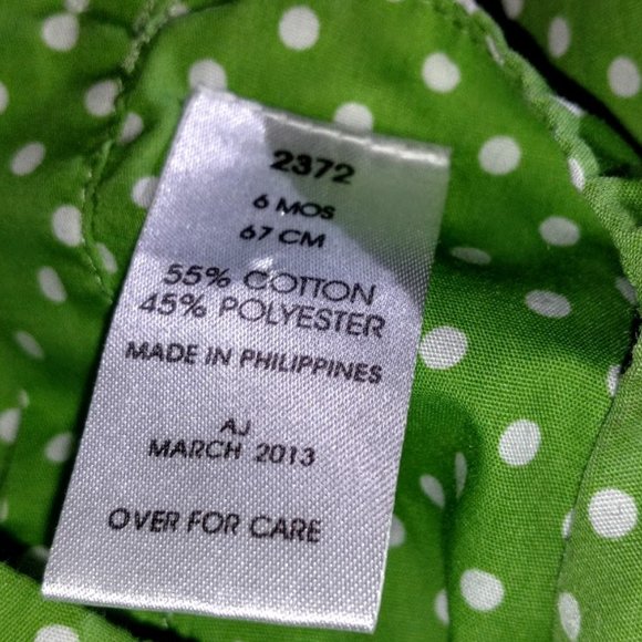 "OWL" Love It for SPRING!!  AJ Childrenswear Applique Owl Ruffled Bubble, 6m - Picture 7 of 7